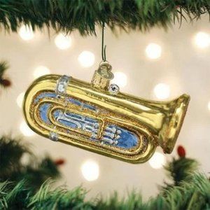 Tuba Old World Christmas Ornament